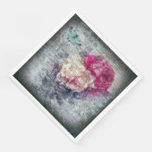 エフエメラフローラバタフライニュースプリントのデクページ (コーナー)