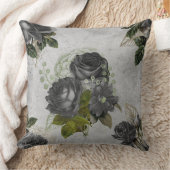 エフエメラブラック&グリーン クッション (ブランケット)