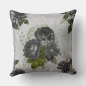 エフエメラブラック&グリーン クッション (裏面)