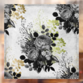 エフエメラブラック&金ゴールドフローラ ウィンドウサイン (シート2)