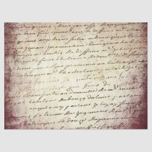 エフエメラブルゴーニュ紙シリーズデザイン13 薄葉紙 (正面)