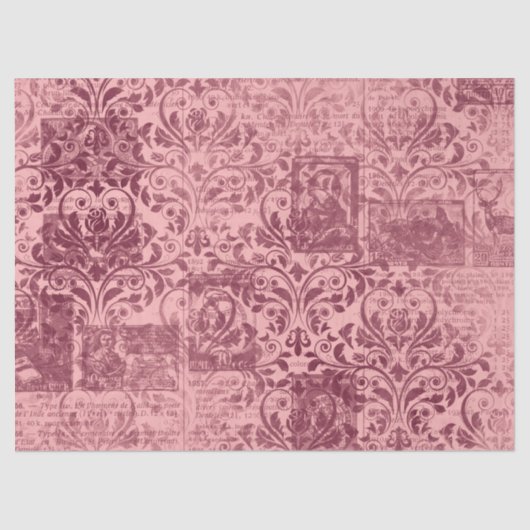 エフエメラブルゴーニュ紙シリーズデザイン3 薄葉紙 (正面)