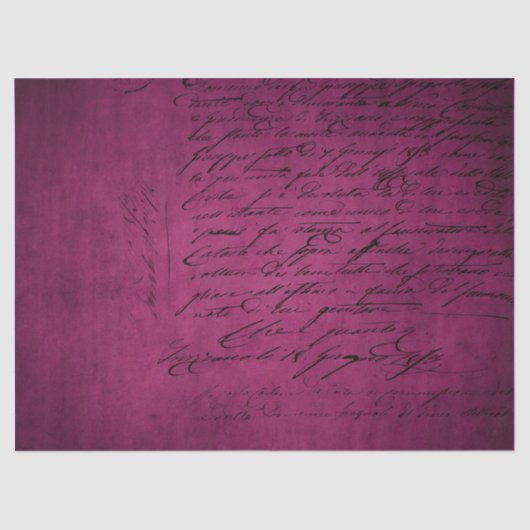 エフエメラブルゴーニュ紙シリーズデザイン6 薄葉紙 (正面)