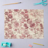 エフエメラブルゴーニュ紙シリーズデザイン8 薄葉紙 (クラフト)