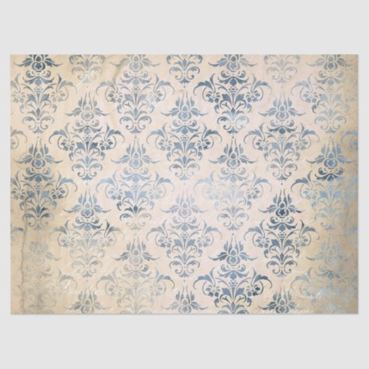 エフエメラブルー紙シリーズデザイン3 薄葉紙 (正面)