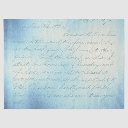 エフエメラブルー紙シリーズデザイン4 薄葉紙 (正面)