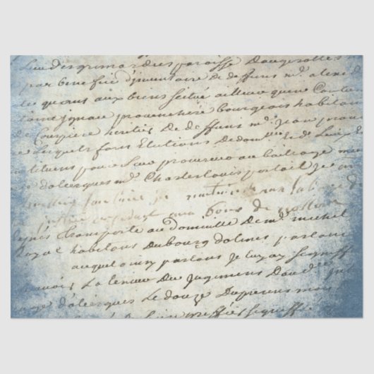 エフエメラブルー紙シリーズデザイン7 薄葉紙 (正面)