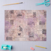 エフエメラヴァンダル紙シリーズデザイン15 薄葉紙 (クラフト)