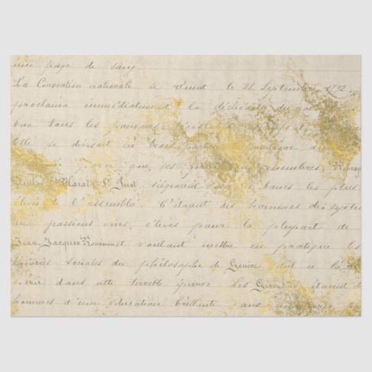 エフエメラ金ゴールド紙シリーズデザイン2 薄葉紙 (正面)