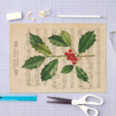 エフエメラ静かナイトクリスマスカロルデコペ 薄葉紙 (クラフト)