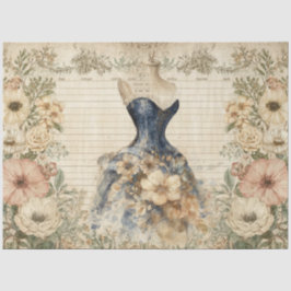 エフエレガントエガーリーメラコテージコアフローラ 薄葉紙