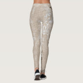 エフクールエメラパターン抽象芸術かわいい女性 レギンス (裏面)