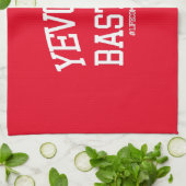 エフゲニー・バスタード#LifeCommentary キッチンタオル (折り畳み)