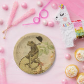 エフフランスのエメラカエル乗用自転車バラ ペーパープレート (パーティー)