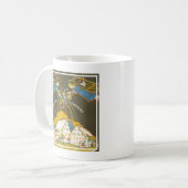 エフラタ回廊のヴィンテージ旅行ポスター コーヒーマグカップ (正面左)