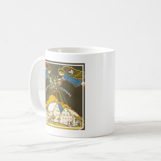 エフラタ回廊のヴィンテージ旅行ポスター コーヒーマグカップ (正面左)