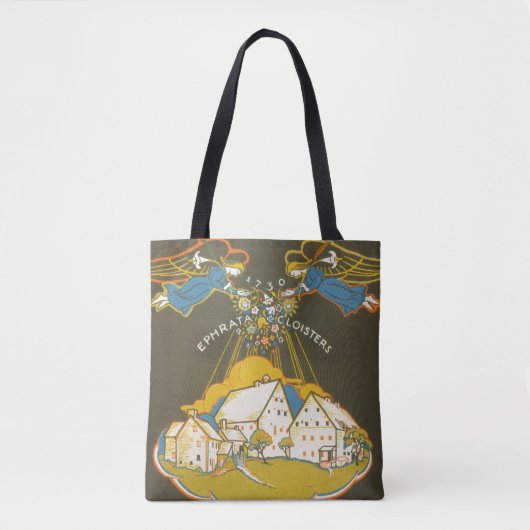 エフラタ回廊のヴィンテージ旅行ポスター トートバッグ (正面)