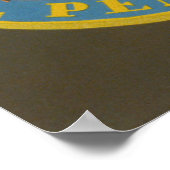 エフラタ回廊のヴィンテージ旅行ポスター ポスター (角)