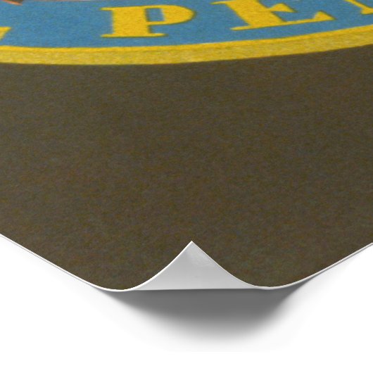 エフラタ回廊のヴィンテージ旅行ポスター ポスター (角)