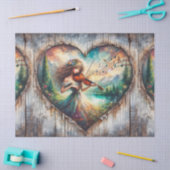 エフ素朴エメラ女子の遊バイオリンの切り離し 薄葉紙 (クラフト)