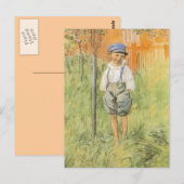 エブジョーンとリンゴの木 ポストカード (正面/裏面)