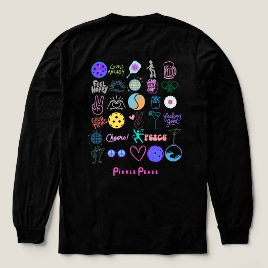 エブリシング ピクル ピース トライブレンドTシャツ (デザイン背面)