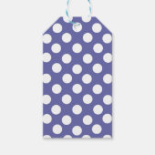 エブリペリ |紫色の白い水玉模様が近づく   ギフトタグ (正面)