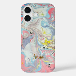 エブリュアート パステル アブストラクト iPhone 16ケース