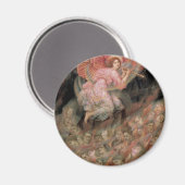 エブリン・ド・モルガンの『地獄の魂に天使が笛を吹く』 マグネット (正面/裏面)