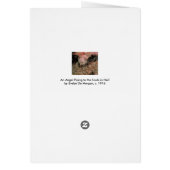 エブリン・ド・モーガンによる地獄の魂への天使の配管 (裏面)