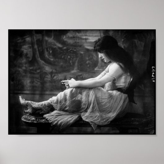 エブリン・ネズビット雪解， 1913 ポスター (正面)