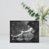 エブリン・ネズビット雪解， 1913 ポストカード (スタンド正面)