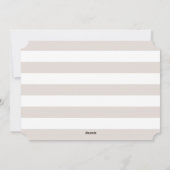 エブリン フローラル ホリデー カード (裏面)