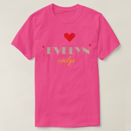 エブリン Tシャツ (デザイン正面)