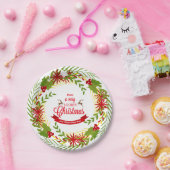 エブリークリスマスプレート ペーパープレート (パーティー)