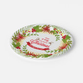 エブリークリスマスプレート ペーパープレート (アングル)