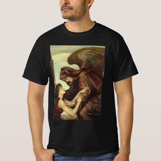 エブリーヌ・ド・モーガンによる死の天使 Tシャツ (正面)