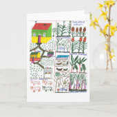 エブリーヌ" sの農場の計画 カード (黄色い花)