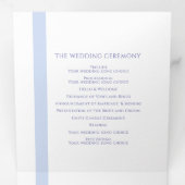 エブリーブルーの熱帯植物ラインア結婚ート 三つ折りプログラム (内部最初)