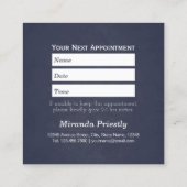 エブリーローポリドッグペットケアグルーミング入浴 予約カード (裏面)