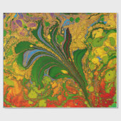 エブル花柄 ラッピングペーパー (フラット)