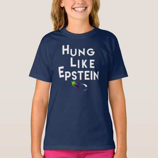 エプおもしろいスつるスタインのように Tシャツ (正面)