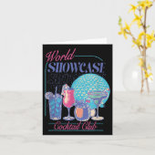 エプコットドリンクワールドショーケーステールクラブドリンクT カード (黄色い花)