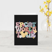 エプコットワールドツアー カード (黄色い花)