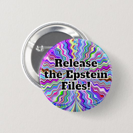 エプスタインファイルを解放! 缶バッジ (正面&裏面)