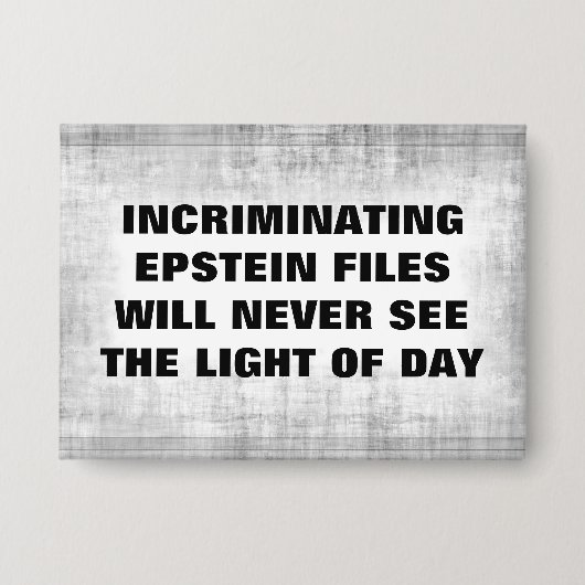 エプスタインファイルボタン 缶バッジ (正面)