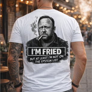 エプスタインリストには載ってないけど揚げ物は好き Funny meme Tシャツ
