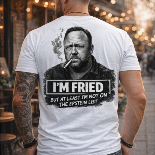 エプスタインリストには載ってないけど揚げ物は好き Funny meme Tシャツ