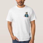 エプスタイン "ただスノーケリングをしたかっただけ" Tシャツ (正面)