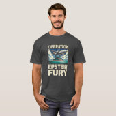 エプスタイン・フューリー作戦パロディTシャツ Tシャツ (正面フル)